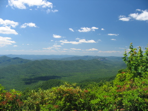 View from the Blue Ridge Parkway