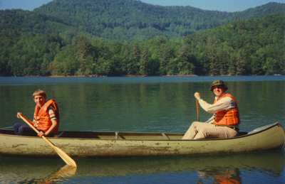 Austin and John Matzko take a father-son canoe trip