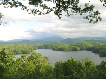 Lake Santeetlah in the Spring