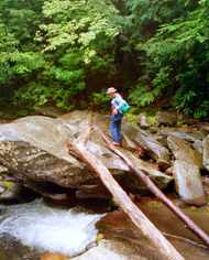 A ford on Slickrock Creek